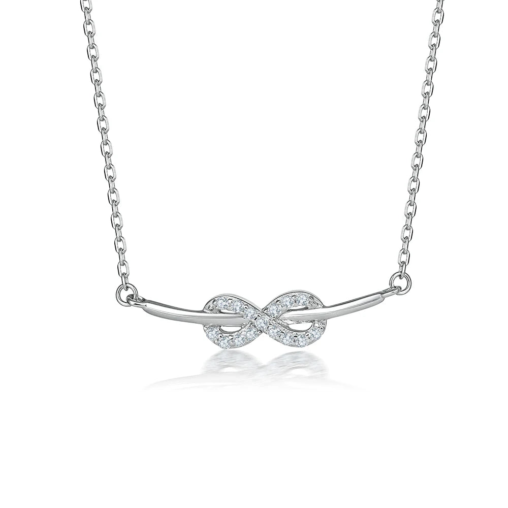 Fashion Wholesale Diamond 925 Sterling Silver Pendant Luxury Necklace Jewelry