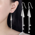 Mori Series Wind Chime Earrings Long Temperament High Sense Ear Hook New Trend Tassel Earrings Wholesale