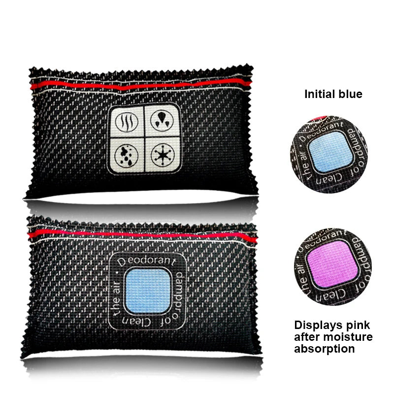 Car Dehumidifier Bag 2pack 350g Dashboard Dehumidifier Car Condensation Remover