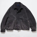 Men's Casual Street Wear Long Sleeve Cotton Loose Wash Heavy Canvas Vintage Couple Tops Denim Jacket