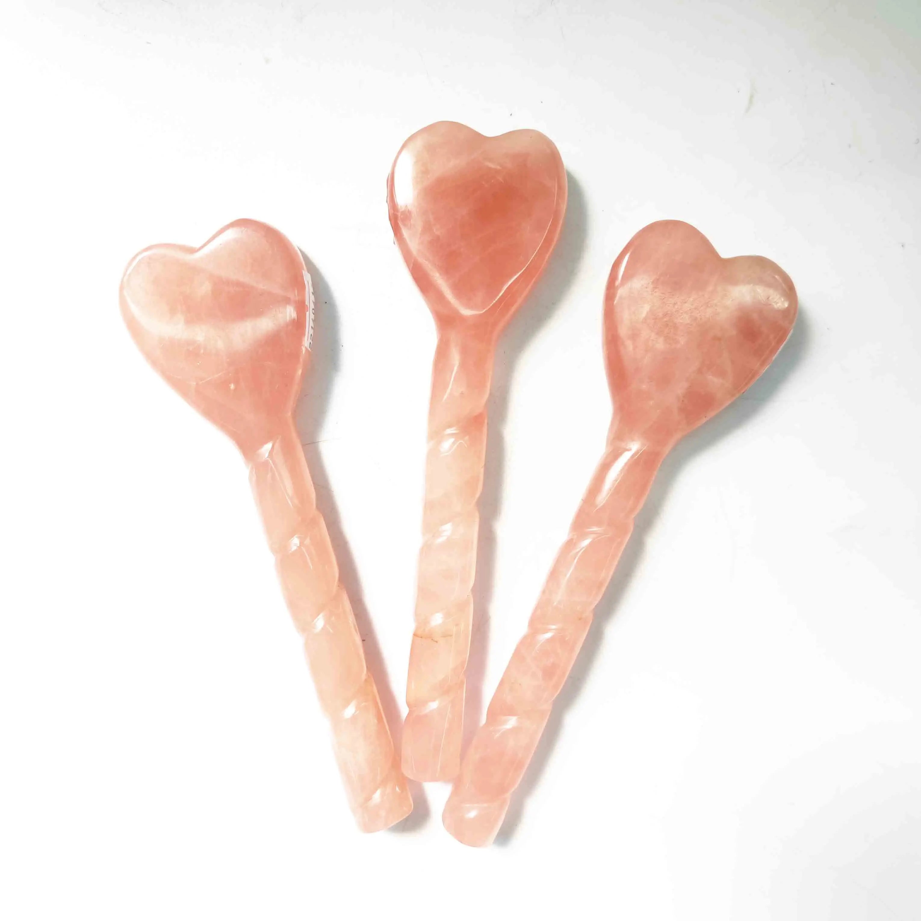 Hot Selling Gem Crafts Sun and Moon Accessories Rose Quartz Crystal Magic Wand for Gifts