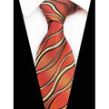 Floral Tie 8cm Silk Necktie Plaid Mens Wedding Tie Paisley Necktie Suit Business Party
