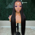 13x4 Transparent Lace Frontal Human Hair Wigs for Women Pre-Plucked Silky Straight Wigs Brazilian Hair Wigs for Women 10"-30"