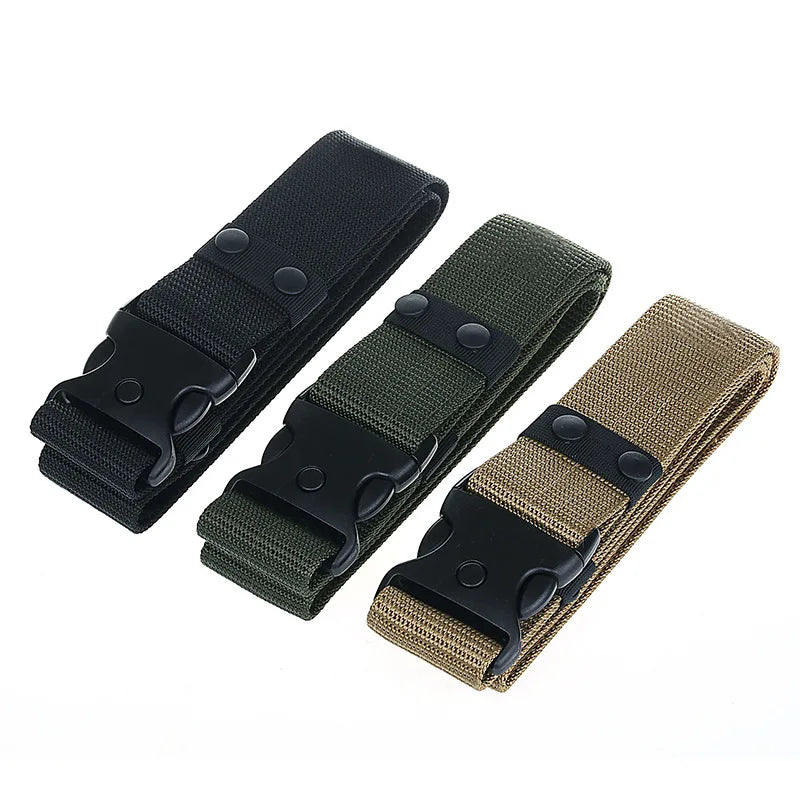 Factory Stock Outdoor Belt Training Special Service External Canvas Pu Belt