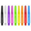 35+5mm Long 2BA Transparent Color Pro Dart Stems Plastic Accessory PVC Dart Shafts