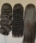 Raw Vietnamese Natural 13x6 HD Glueless Human Hair Wigs Human Hair Lace Front Wig Cuticle Aligned Hair 360 Full Frontal Lace Wig