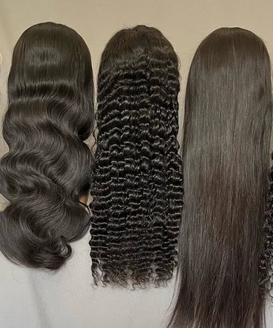 Raw Vietnamese Natural 13x6 HD Glueless Human Hair Wigs Human Hair Lace Front Wig Cuticle Aligned Hair 360 Full Frontal Lace Wig