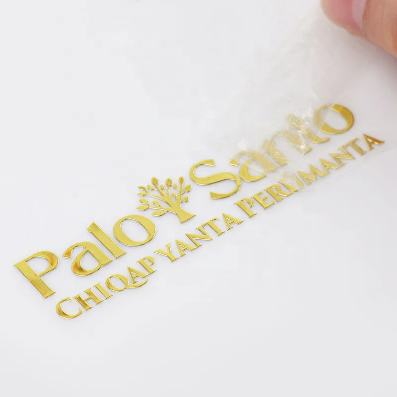 Custom Printing Service Water Proof UV Transfer Sticker Cold Transfer 3D UV Transfer Labels