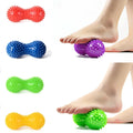 Foot Massager Ball Custom Logo Colorful PVC Peanut Massage Toning Ball Yoga Exercise Hedgehog Balls