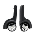 Newest Customized Luggage Suitcase Accessories Replacement Wheels Plastic Corner Wheel Fabric Bag Wheels