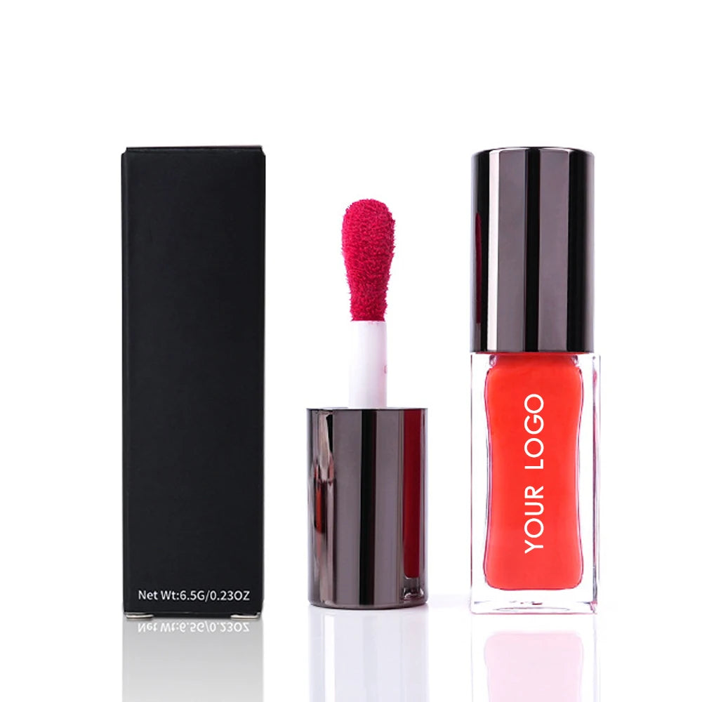 Lipgloss Wholesale Bulk Glitter Liquid Lipgloss Makeup Long Lasting Shiny Lipgloss Red Lip Gloss