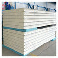 Easy Installation Fireproof Insulation Wall Materials 50mm-150mm Insulated Pu Sandwich Panel for Freezer Room