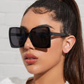 Fashion Oversize Square Sunglasses for Women Big Frame Sun Glssses UV400 Vintage Gradient Shades Gafas De Sol Mujer (KSG137)