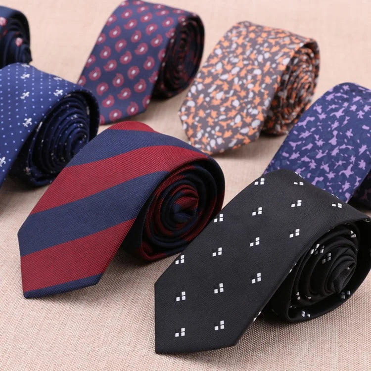Cheap Price Necktie 6cm Luxury for Men Ready to Ship Polyester Striped pink China Necktie Manufacture