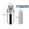 5" High-Efficiency Modular Stainless Steel Prefilter Housing Designed for Residential Water Filtration Systems