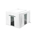 Modern High Quality Folding Linen Cube Storage Stool Box Rectangle for Organizing Clothes-Sublimation Blank Print Technology