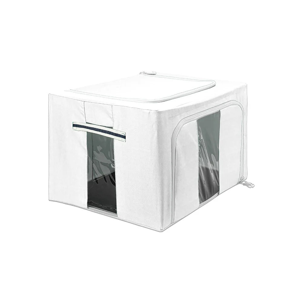 Modern High Quality Folding Linen Cube Storage Stool Box Rectangle for Organizing Clothes-Sublimation Blank Print Technology