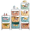 Hot Sale Children Toys Storage Rack Snacks Books Household Organizers Bedroom Living Room Storage Shelf Rack