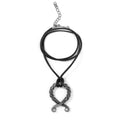 Viking Souvenir Stainless Steel Necklace Genuine Leather Chain Viking Necklace Norse Myth Troll Cross Necklace Viking Jewelry