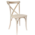 Manufacturers Direct Wedding Chair Simple Outdoor Dining Natural Cross Back Chair