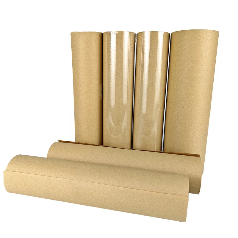Masking Paper Recyclable Brown Kraft Paper Roll for Automotive Painting Car Construction Surface Protection