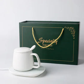 Heated Mug Ceramic Coffee Mugs Heating Heat Transfer Printing Mug Logo Design Package Feature Hot Sales Recently