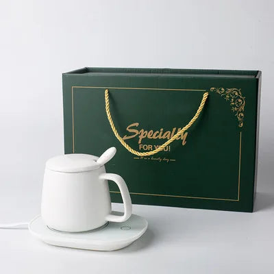 Heated Mug Ceramic Coffee Mugs Heating Heat Transfer Printing Mug  Logo Design Package Feature Hot Sales Recently