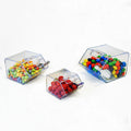 Stackable Acrylic Plastic Candy Bin Clear Acrylic Candy Box Plastic Candy Dispenser for Snacks