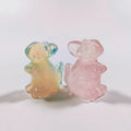 DIY Various Materials Tiny Crystal Animal Figurine Cute Small Rose Quartz/opalite Squirrel Gemstone Statue