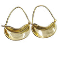 New Designs Simple Fashion African Gold Plated Model Jewelry Small Earrings for Women
