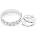 Custom Logo Us Plastic Ruler Ring Measuring Wrist Plastic Ruler Measuring Wrist Bracelet Sizer Measurement