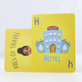 Cartoon Mood Emotion Flash Cards for Kids' Early English Learning Custom Logo Educational Paper Games for Children