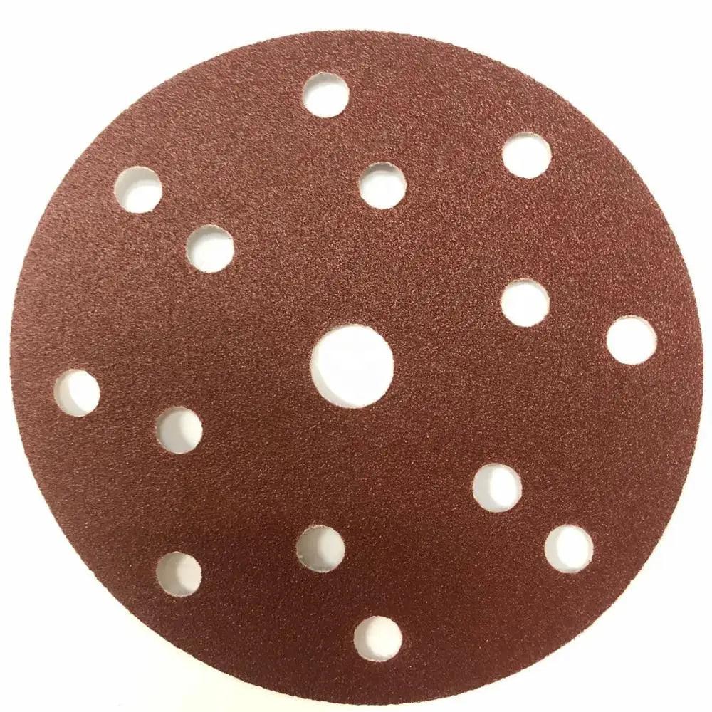 150mm Sanding Disc  Gold Aluminum Oxide  Sandpaper Disc-Sanding Disc  for Automobile