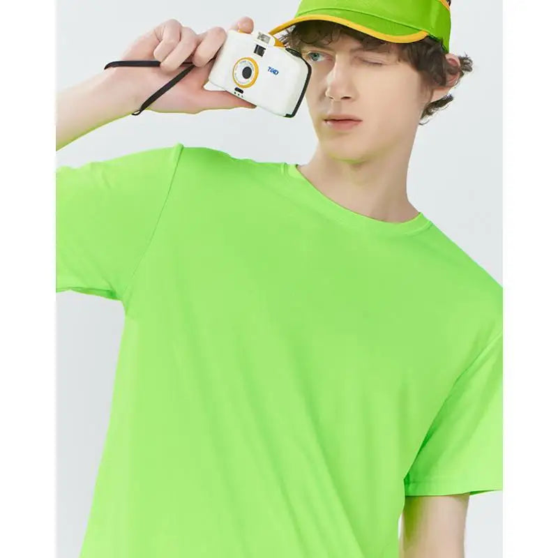 Custom Embroidered Men's Luxury Tshirt Soft Fabric 140gsm 100% Polyester Slogan Printing Breathable Workout t Shirt for Men