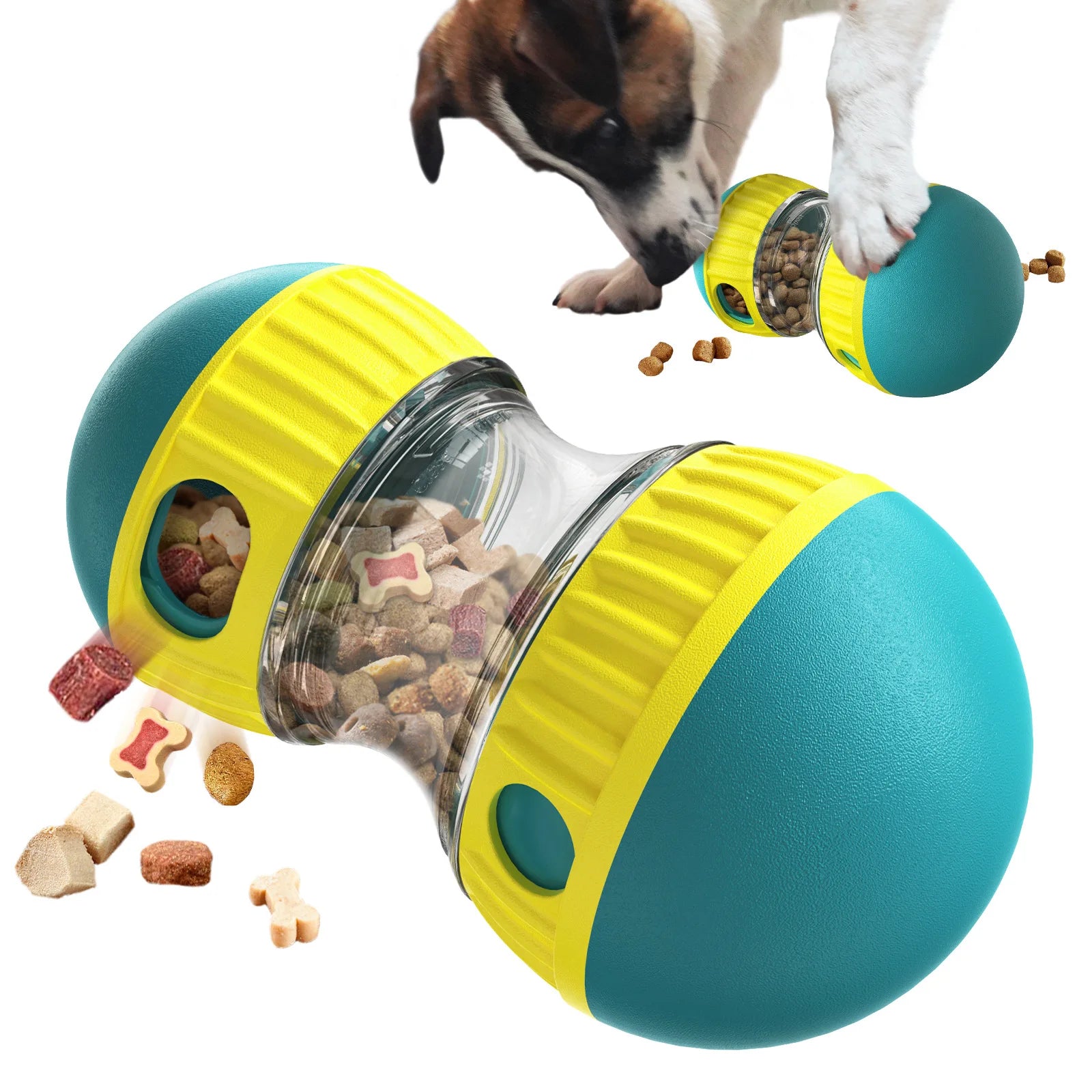 Custom Color ABS Squeaky Pet Toy Modern Eco-Friendly Dog Play Toy with Food Leak Function