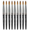 2022 New EVAL Kolinsky Acrylic Nail Brush Size 12 Nail Kolinsky Acrylic Brush Kolinsky