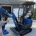 Chinese Excavator Manufacturer Multifunction 1 Ton Mini Excavator Digger Bagger with Kubota Engine