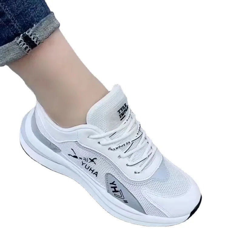2026 New Men's Shoes Summer Breathable High-Top Canvas Board Shoes