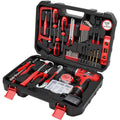 KAFUWELL P2982A Promotion Hot Selling Item 109pcs 12V Li-ion Impact Drill Household Hand Tool Set Power Tool Sets