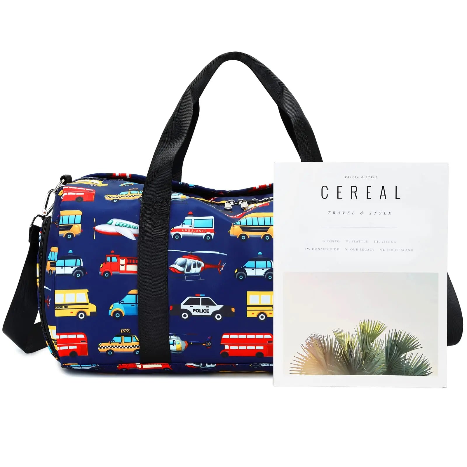 Personalized Small Travel Duffle Bags with Printed Cute Pattern for Kids Children