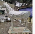 Guangzhou Factory Cheap Price Realistic Handmade Fiberglass Craft African Horse Statue Pop Art Life Size Horse Sculpture