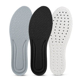Soft Rebound Popcorn Insoles Comfort Mesh PU Foam Cushion Insole with Shock Absorption for Sports Shoes