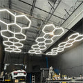 China Made Honeycomb Lights on Wall Led Light Channel for Car Workshop Garage Led Light