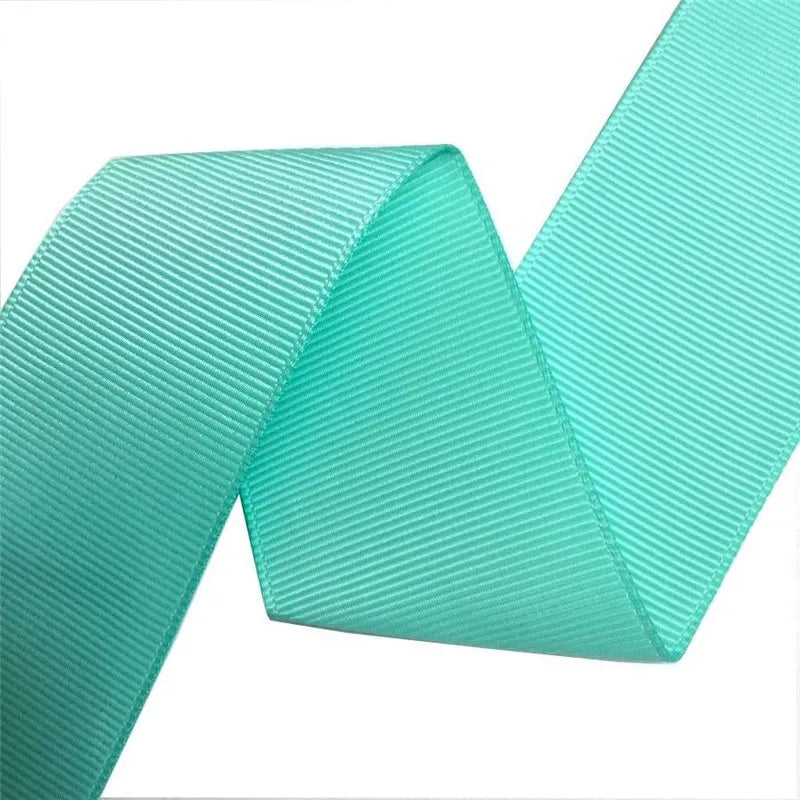 25 MM 1 Inch 196 Stock Colors Colorful  Polyester Grosgrain Ribbon MOQ 100 Yards Grosgrain Ribbon for Gift Packing