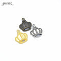 YuenZ Antique Silver Color Crown Charms Pendants for Bracelet Necklace DIY Jewelry Making Finding Accessories 18*16mm N217