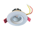 Benory 24V CCT LED Downlight 2000-6000K Tunable White Spot Lighting for KNX Loxone Dali PWM Led Smart Recessed Downlight