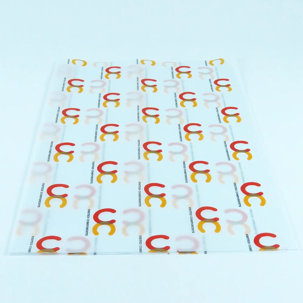 17gsm Double Side Custom Printed Logo Gold Wrapping Tissue Anti-Curl Recyclable 100% Virgin Pulp Paper for Packaging Socks