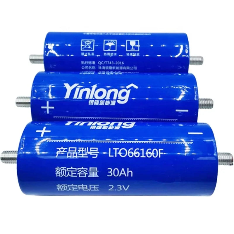 Cylindrical 66160H Ultra Long Life 2.3V 40AH LTO Lithium Titanate Battery Cell Battery for Car Audio Battery Pack