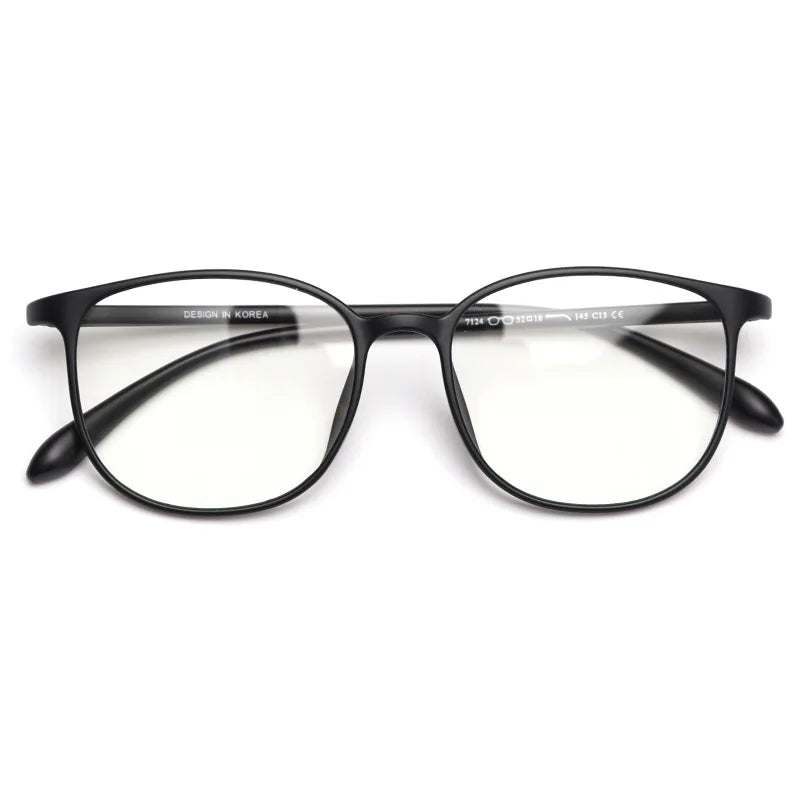 Classic Square Blue Light Lightweight Women's Fashion Retro Plastic Optical Glasses Frame for Daily Wear