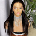Bleach Knots Long Straight Wholesale Price 13*4 Lace Front Wig Top Grade European Virgin Human Hair Glueless Lace Wigs for Women